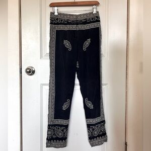 DKNY bandana print pants